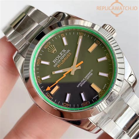 rolex milgauss automatic replica|rolex milgauss 40mm.